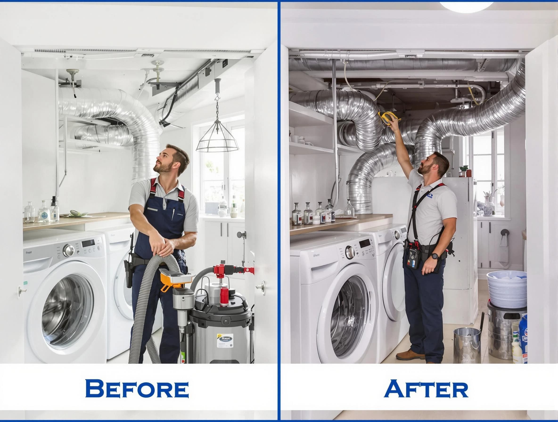 Expert gas dryer vent cleaning by Waltham Dryer Vent Cleaning in Waltham
