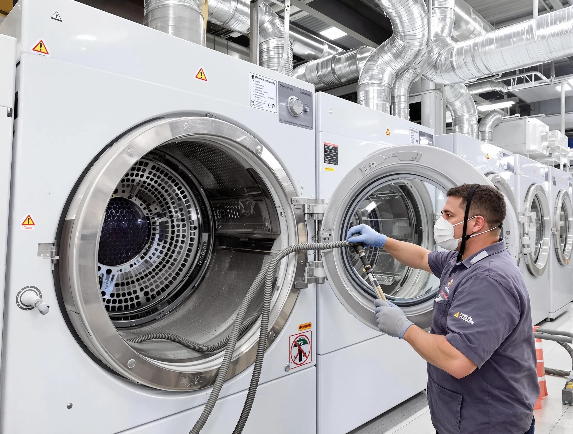 Industrial-grade dryer vent cleaning by Waltham Dryer Vent Cleaning in Waltham