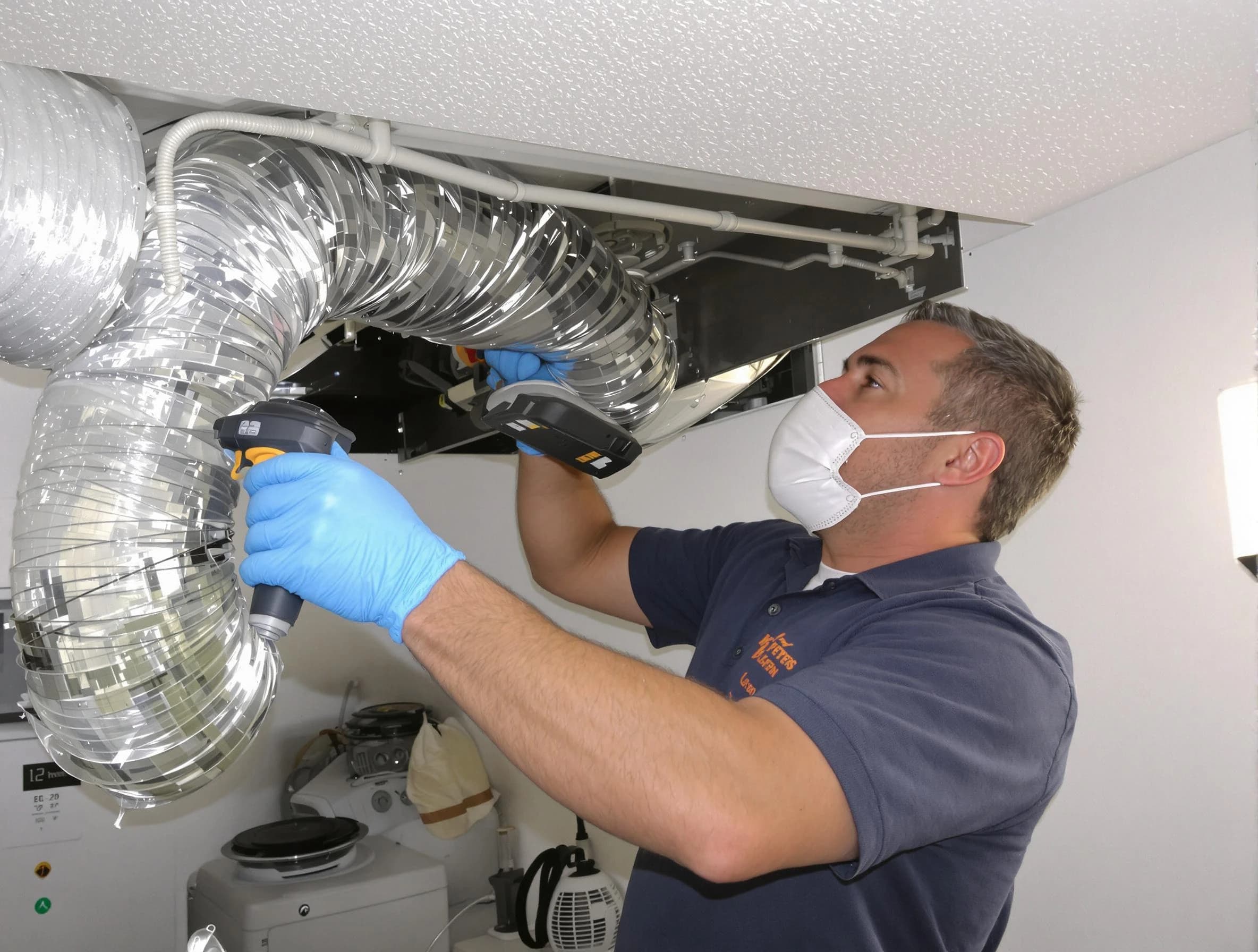 Waltham Dryer Vent Cleaning professional performing thorough residential dryer vent cleaning in Waltham