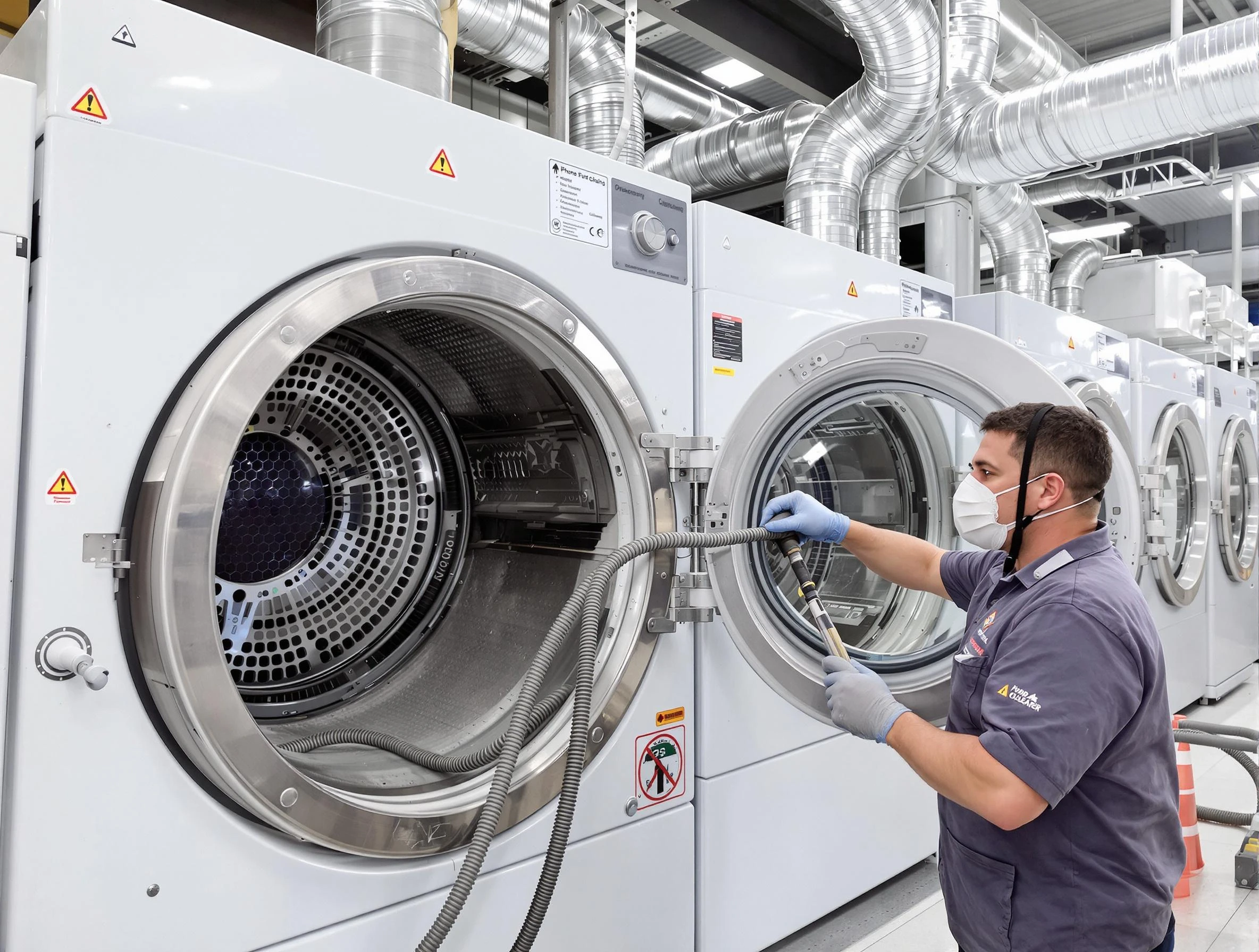 Industrial-grade dryer vent cleaning by Waltham Dryer Vent Cleaning in Waltham